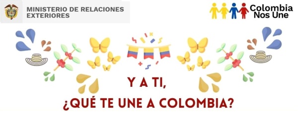 Te invitamos a que nos cuentes ¿Qué te une a Colombia?