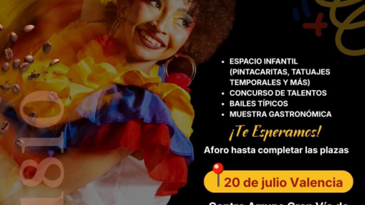 Celebremos juntos el Día de la Independencia de Colombia! 🇨🇴