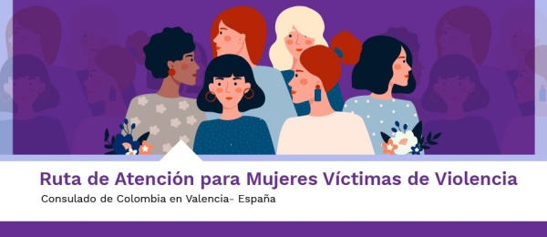 Ruta de atención para mujeres victimas de violencia en Valencia España